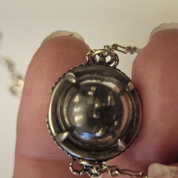 Omnia Studios Silver Graveyard Pendant Necklace - Picture 6 of 10